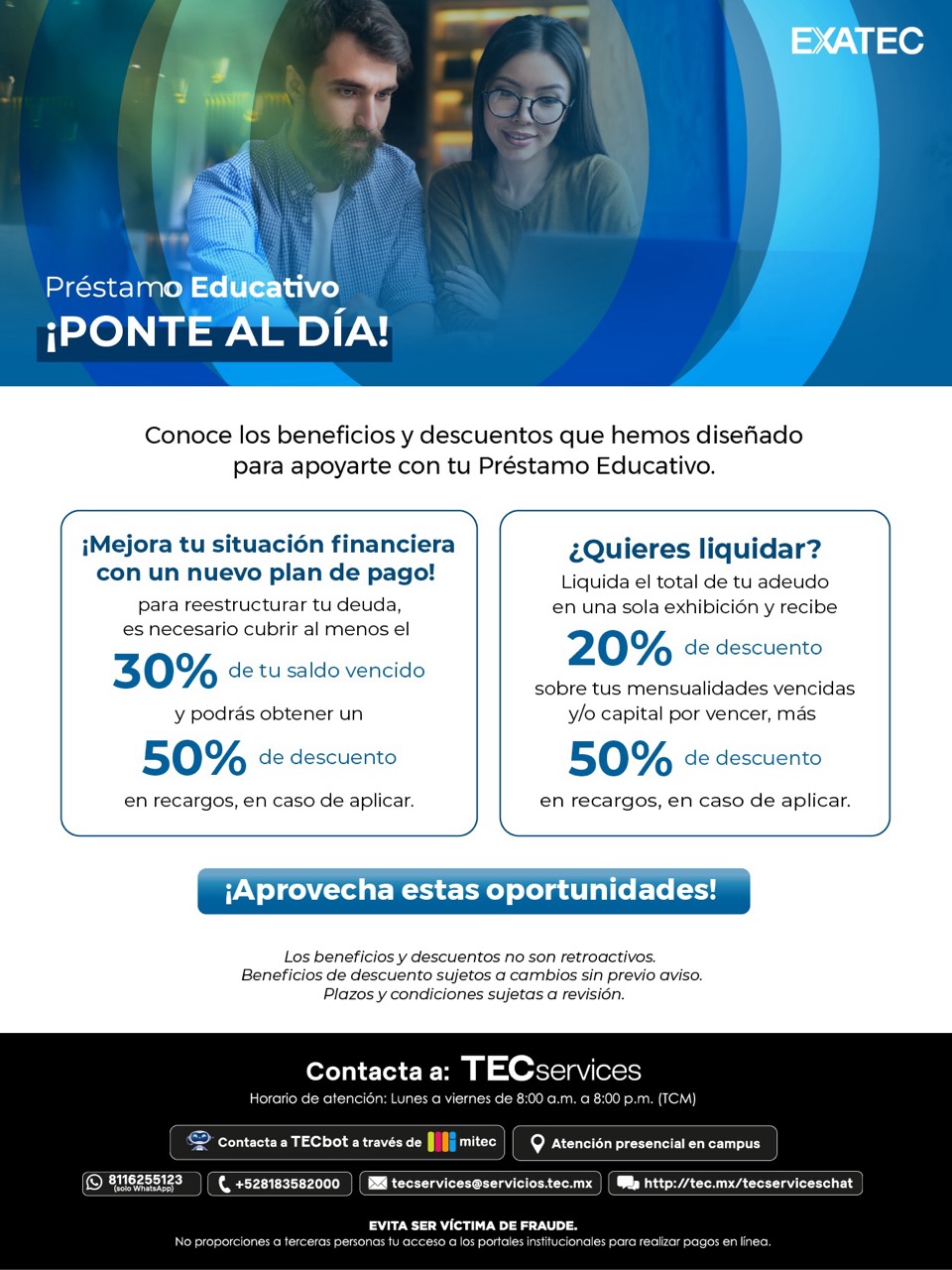 beneficios prestamo educativo