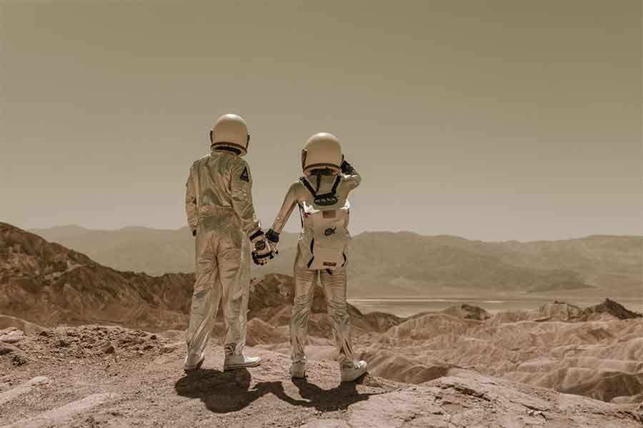 Propuesta de vivir  en Marte por Elon Musk