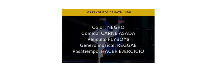 favoritos de Raymundo Garza
