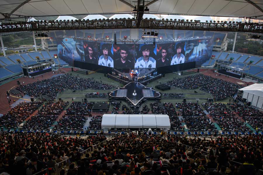 Final torneo League of Legends en Corea del Sur, en 2018