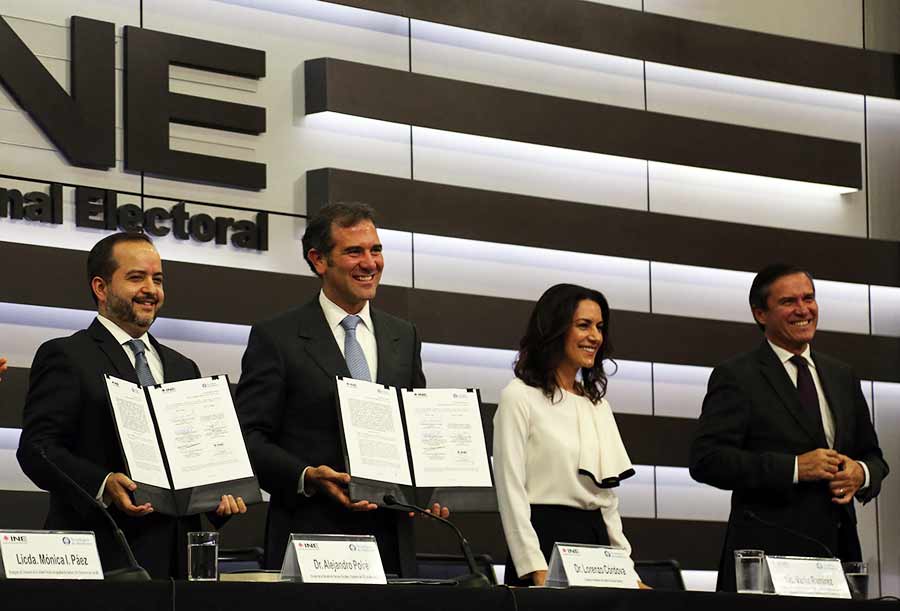 Firma convenio INE y Tec de Monterrey en equidad de género