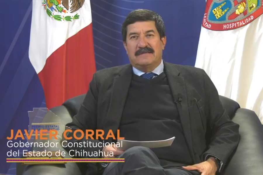 Gobernador del Estado Javier Corral