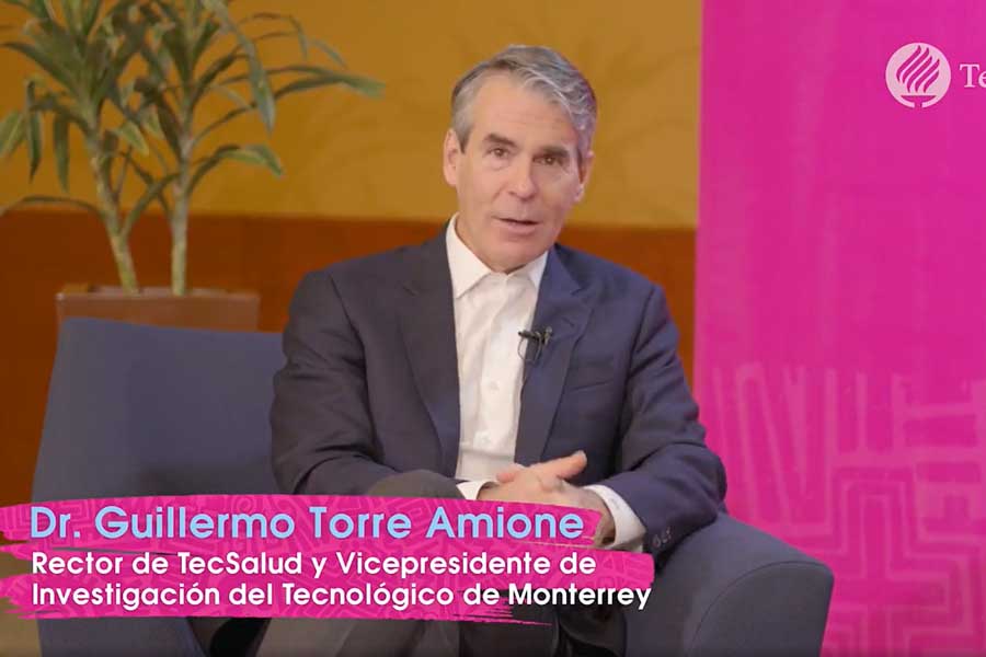 Guillermo Torre Amione, rector de TecSalud y vicepresidente de Investigación del Tec de Monterrey.