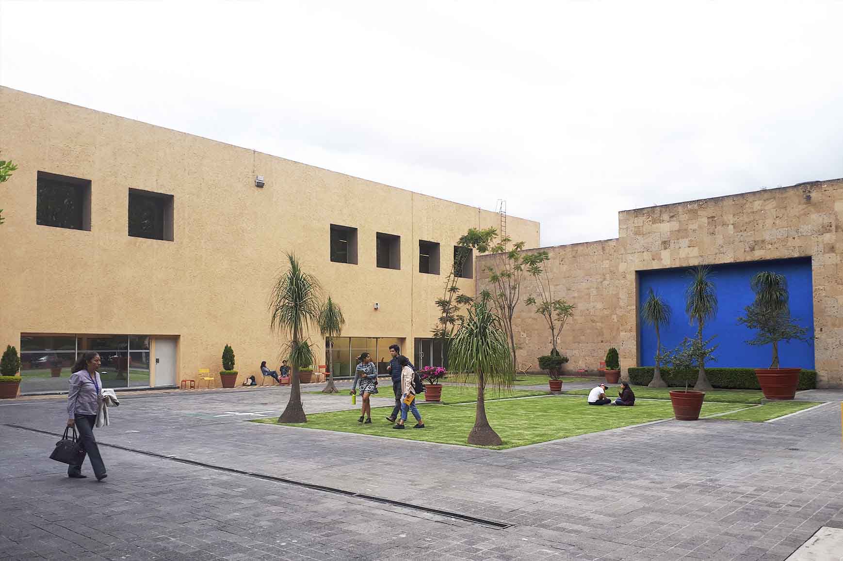 instalaciones de la universidad Tec de monterrey en Ciudad de Mexico