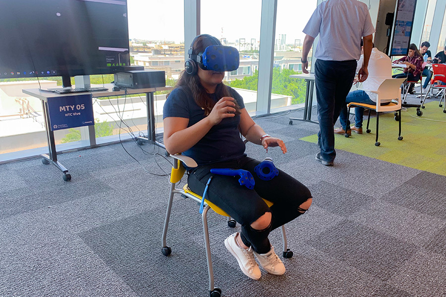 Ejercicio de realidad virtual