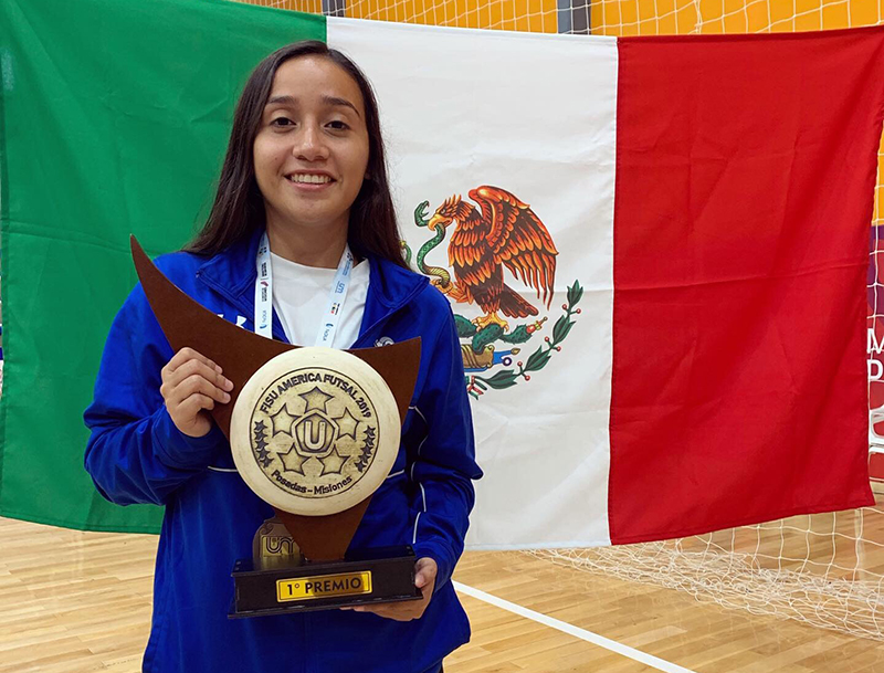 Kesia Martínez, campeona en Panamericanos Fisu 2019