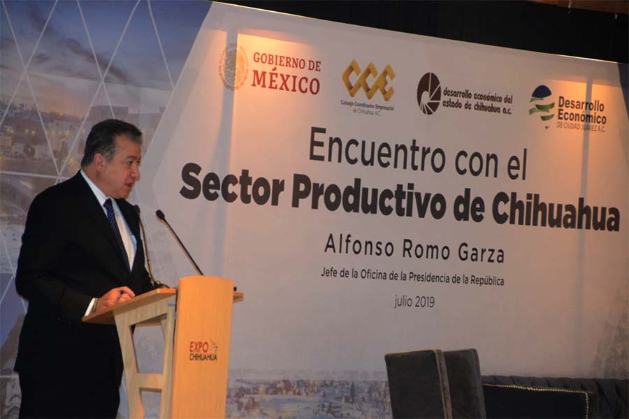 Luis Corral evento con el Sector productivo de la región