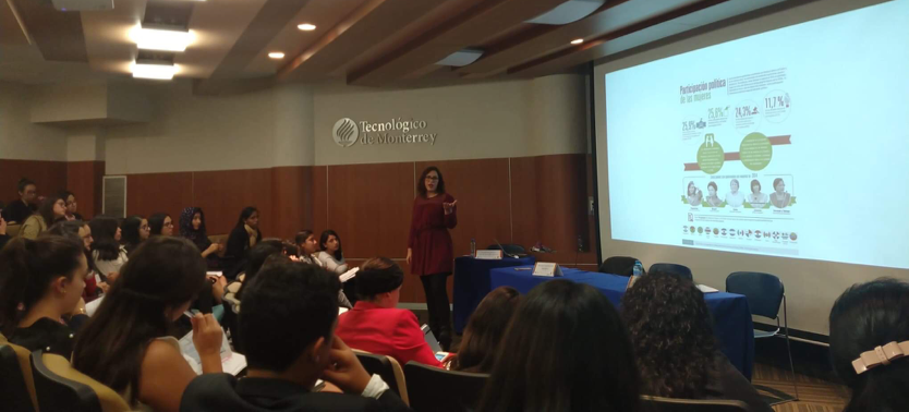Ana Joaquina conferencia en ONU Mujeres