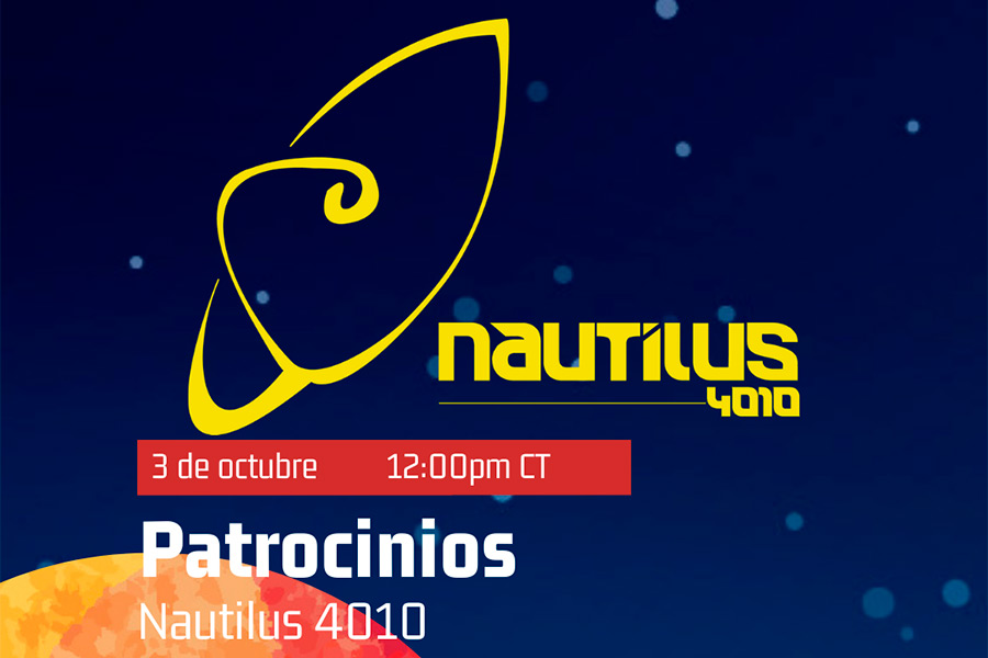 ​  Nautilus por medio de zoom,  hablará acerca de técnicas y consejos para conseguir más patrocinios.  ​