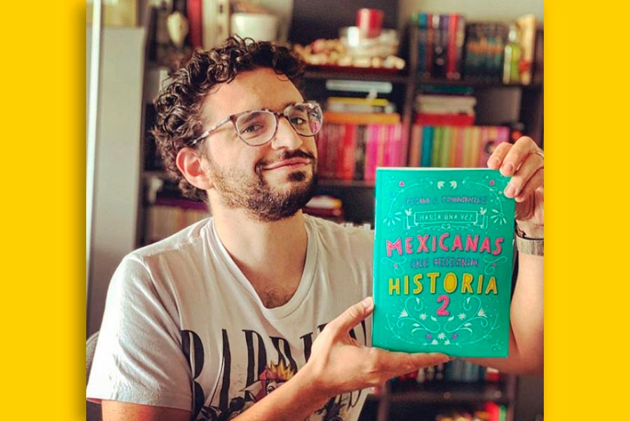 Pedro J. Fernández, autor de "Había una vez...Mexicanas que hicieron historias 2"