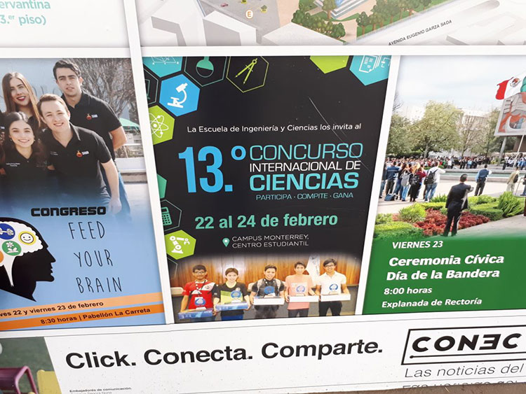 Poster Concurso Internacional de Ciencias