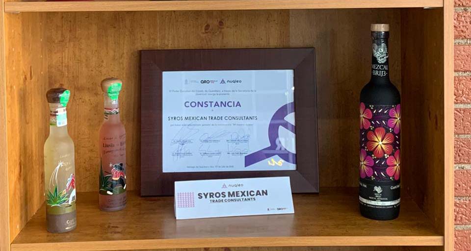 SYROS Mexican Trade Consultants, proyecto que impulsa la exportación de productos mexicanos a Asia, es ganador del premio estatal “Mi espacio Nuqleo”.