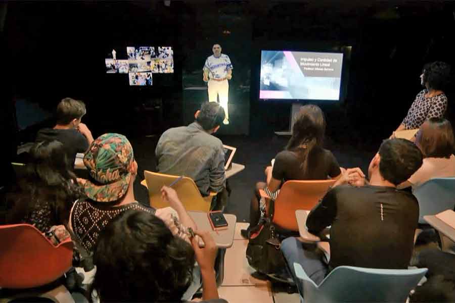 Profesor holograma, proyecto de innovación académica en campus Monterrey