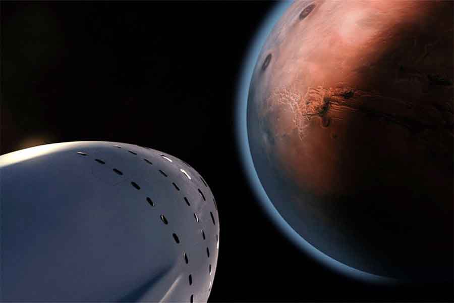 Un riesgo de viajar a Marte son las erupciones solares