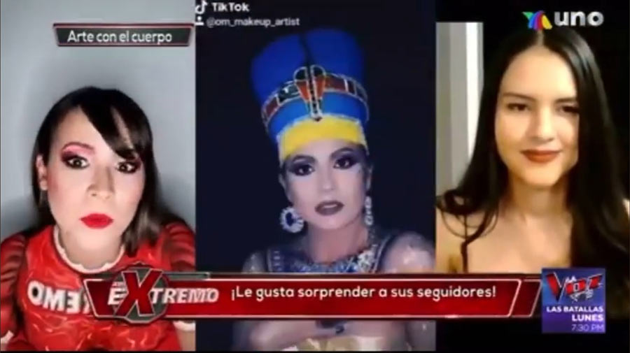 Reportaje de TV por Kariana Colmenero en Al Extremo