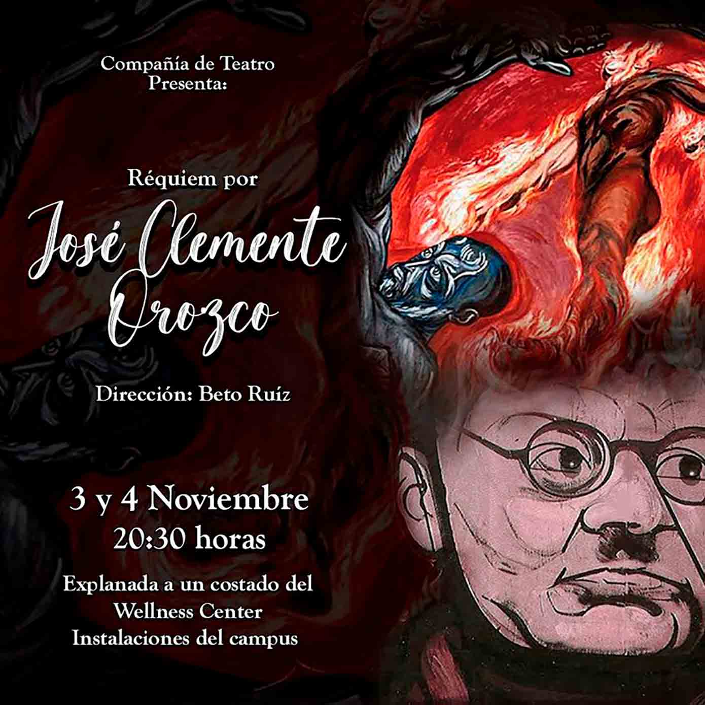Réquiem por José Clemente Orozco, presentado por Arte y Cultura del Tec Guadalajara.