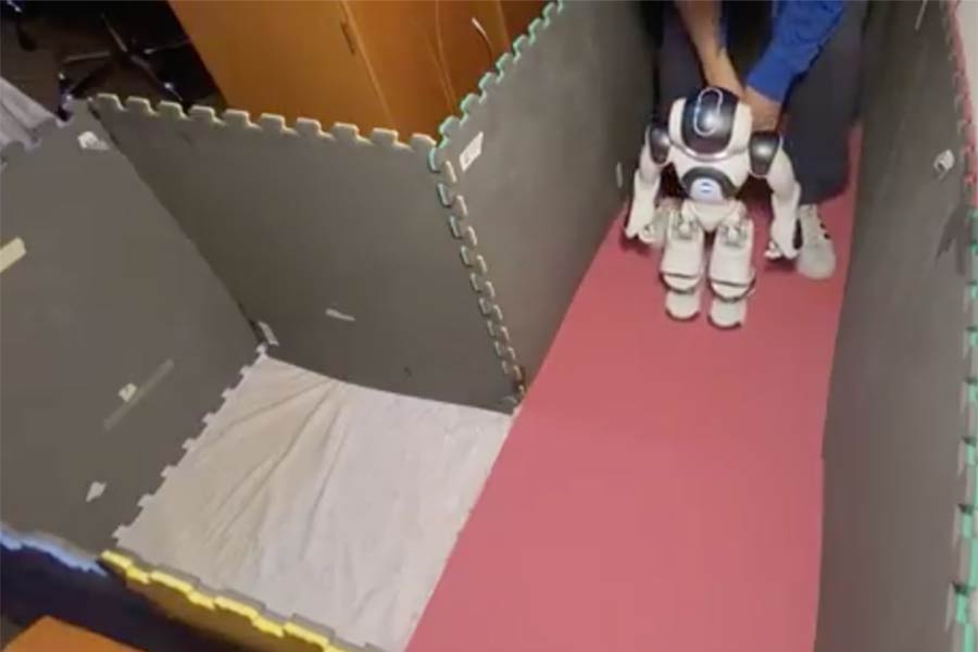 Robot en laberinto