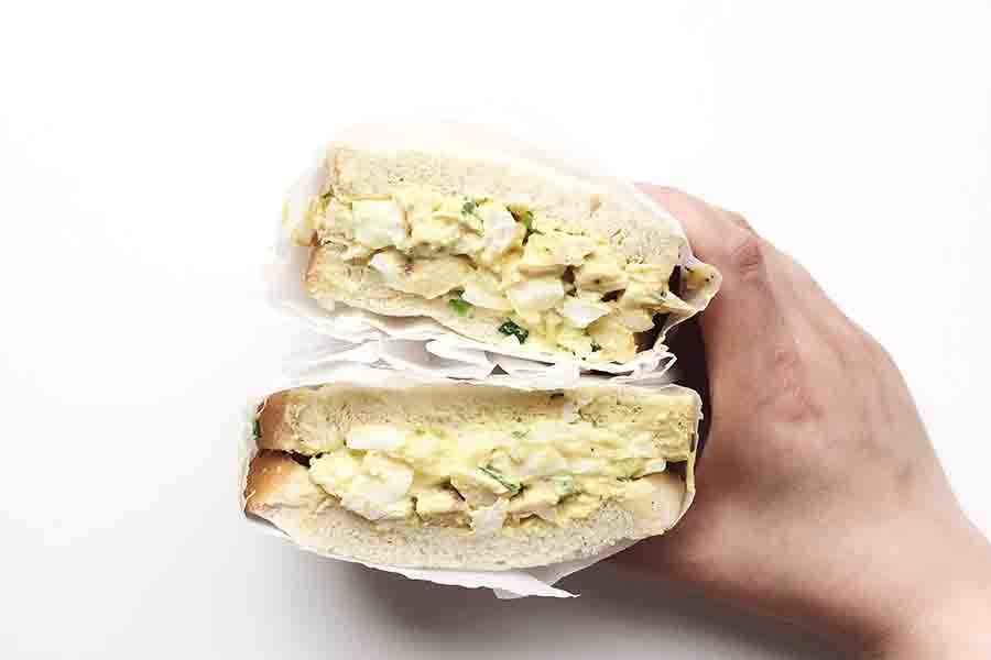 Sandwich de queso panela