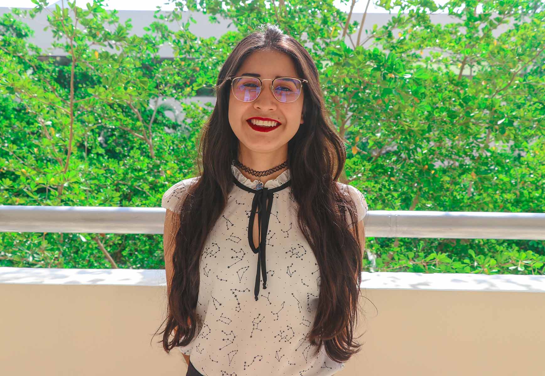 Hibeth Torres, estudiante del Tecnológico de Monterrey campus Tampico