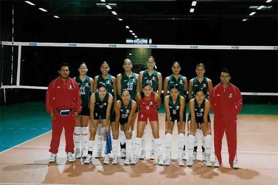 Selección Nacional del Mundial del año 2002 de voleibol femenil de sala