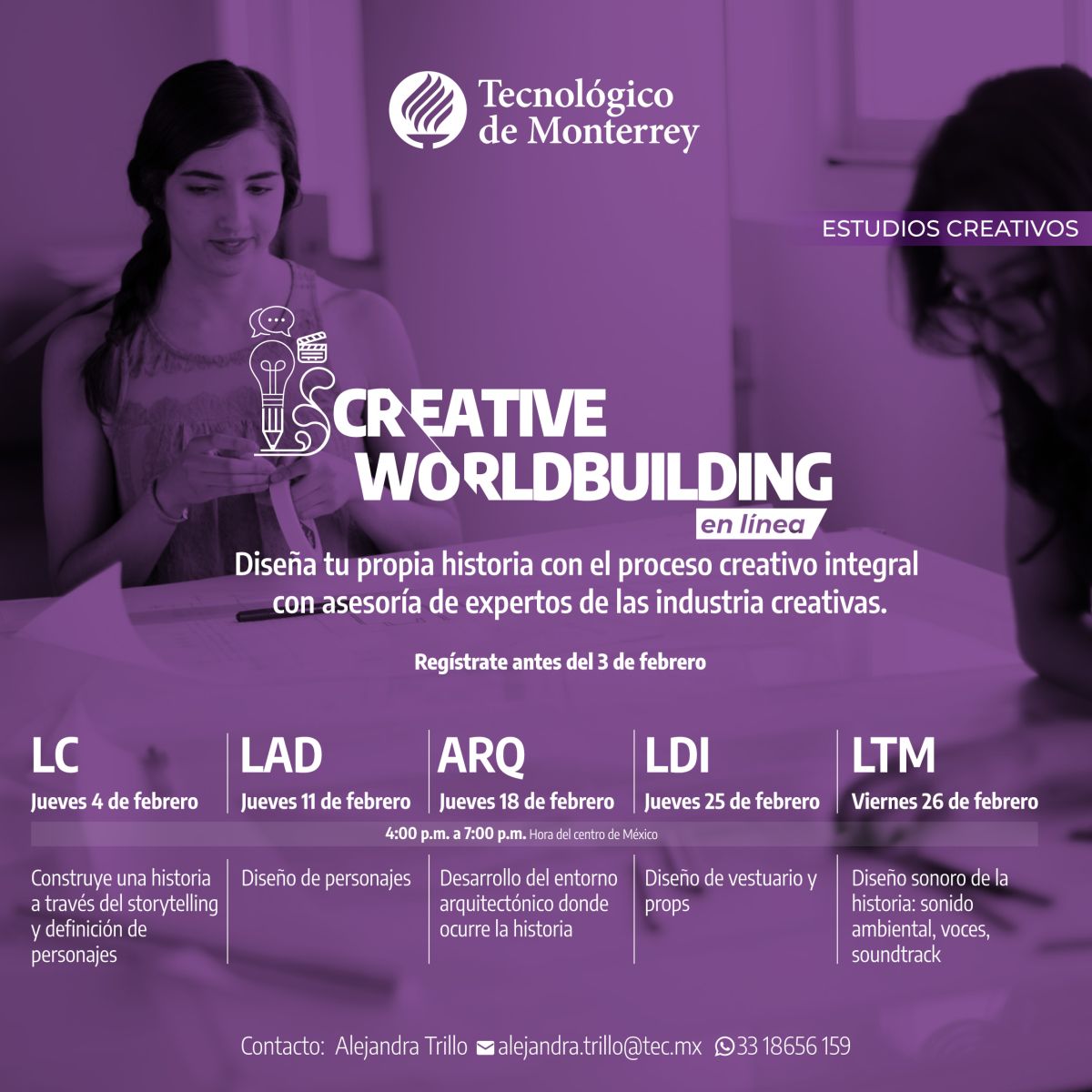 Universidad en Guadalajara Creative World Building
