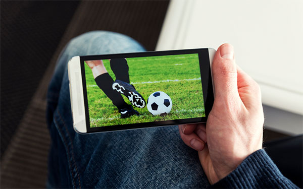 Futbol en el celular
