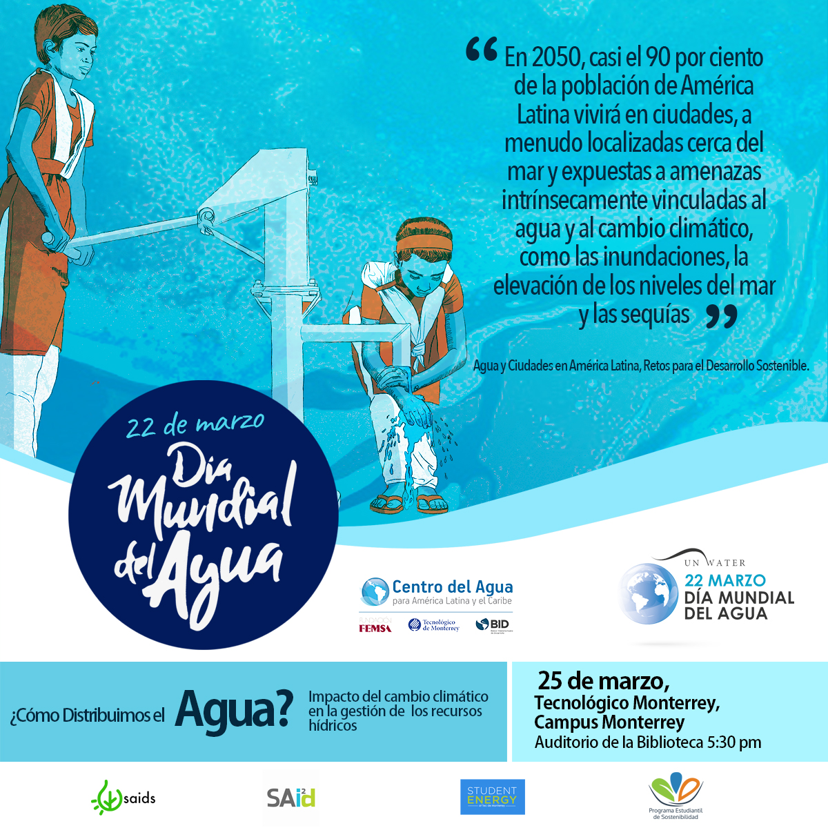 Campaña Día Mundial del Agua 