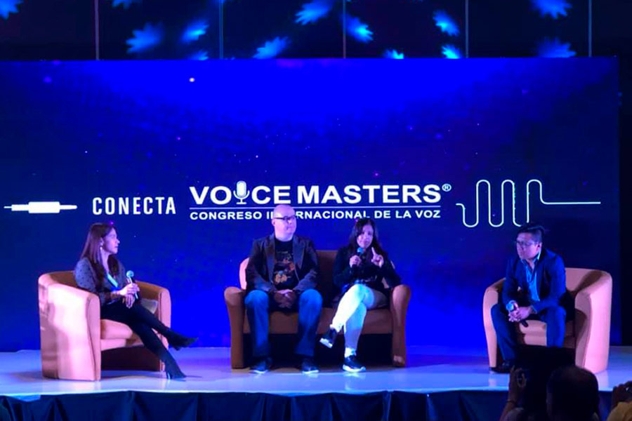 Speakers de Voice Masters.
