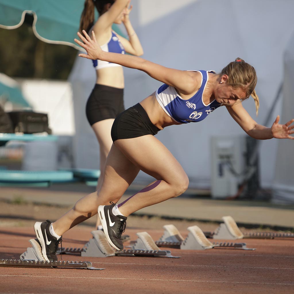 Alumnas de atletismo