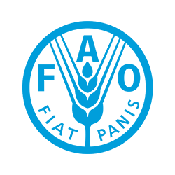 Organización de las Naciones Unidas para la Agricultura y la Alimentación logo
