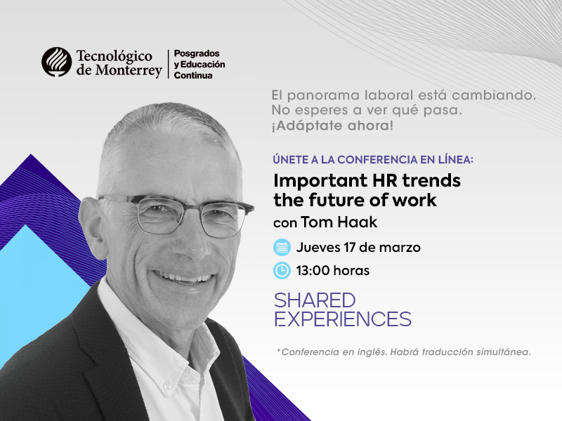 Important HR Trends shaping the future of work | Shared Experiences (conferencia)