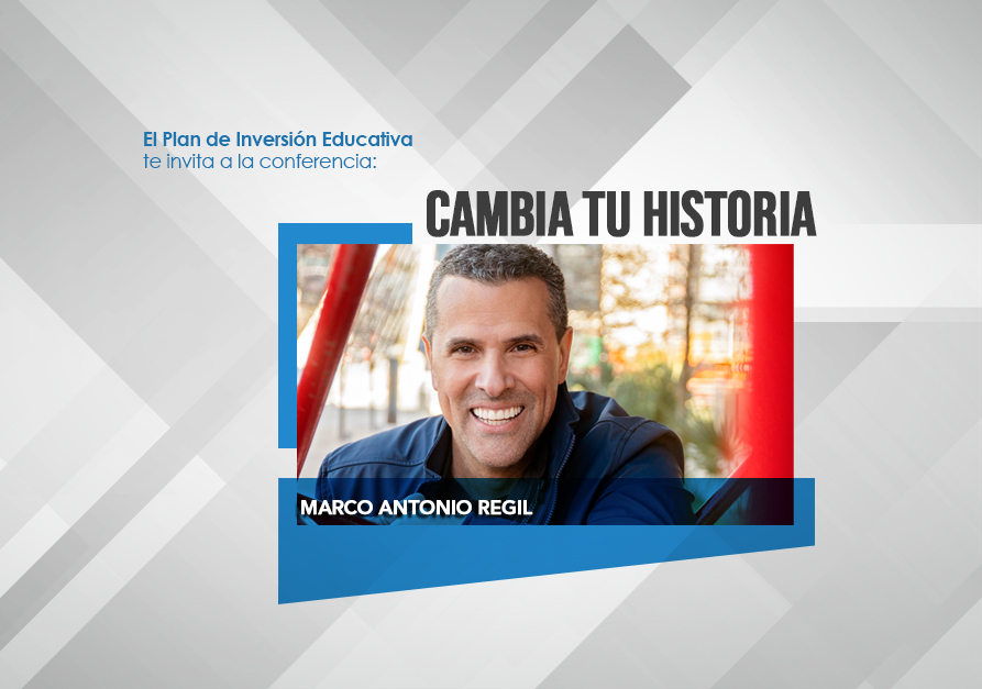 Conferencia en línea | Cambia tu historia, por Marco Antonio Regil