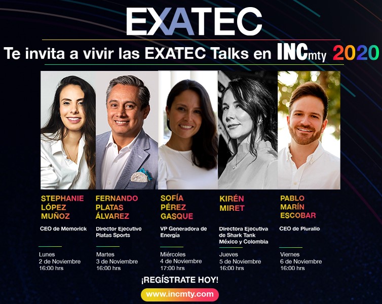 EXATEC Talks en INCmty 2020