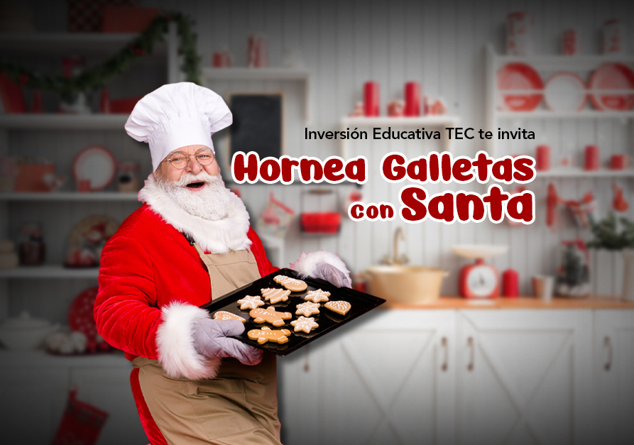 Hornea galletas con Santa | Taller en línea