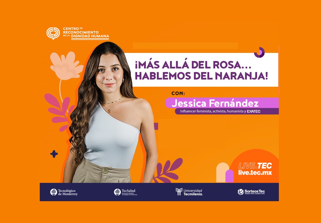 ¡Más allá del rosa... hablemos del naranja! | Conferencia con Jessica Fernández