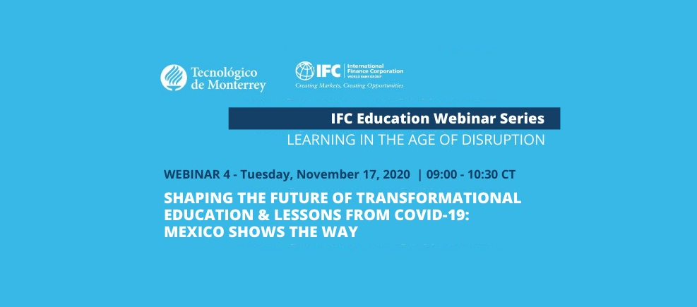 IFC Education Webinar Series | Shaping the Future of Transformational Education