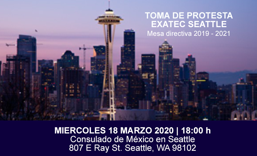 Toma de protesta Asociación EXATEC Seattle