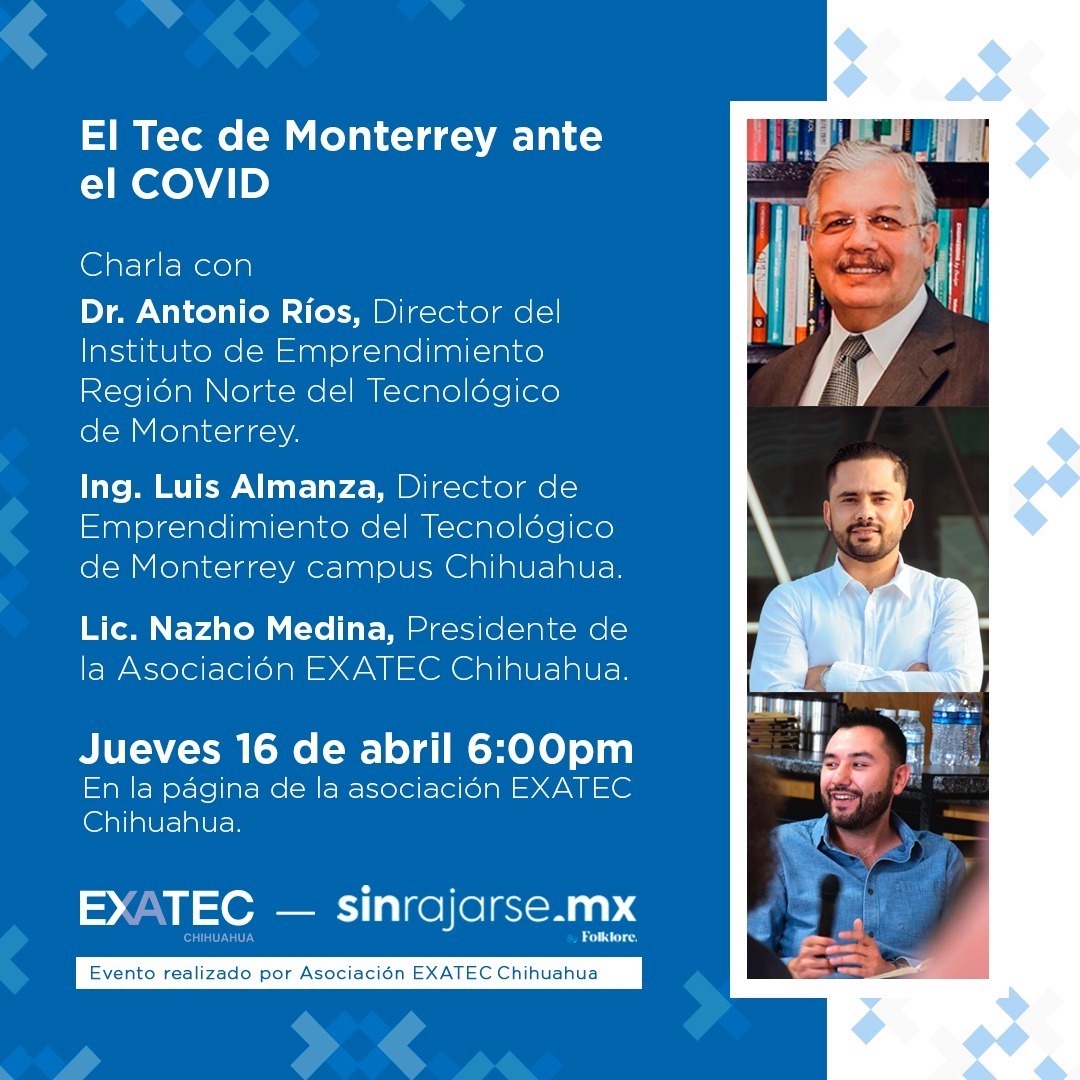 Conversación en línea - El Tec de Monterrey ante el COVID