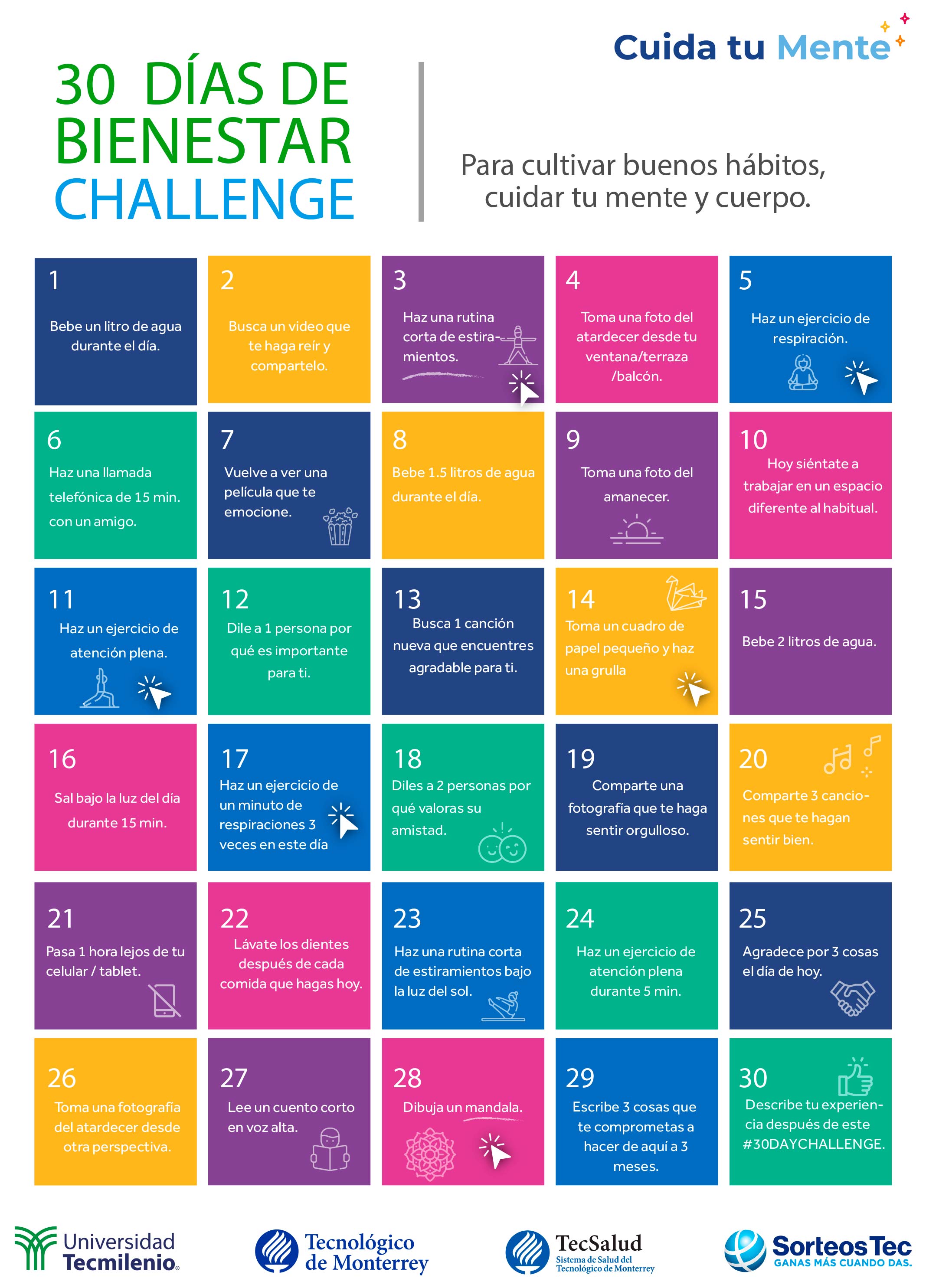 Calendario Bienestar Challenge