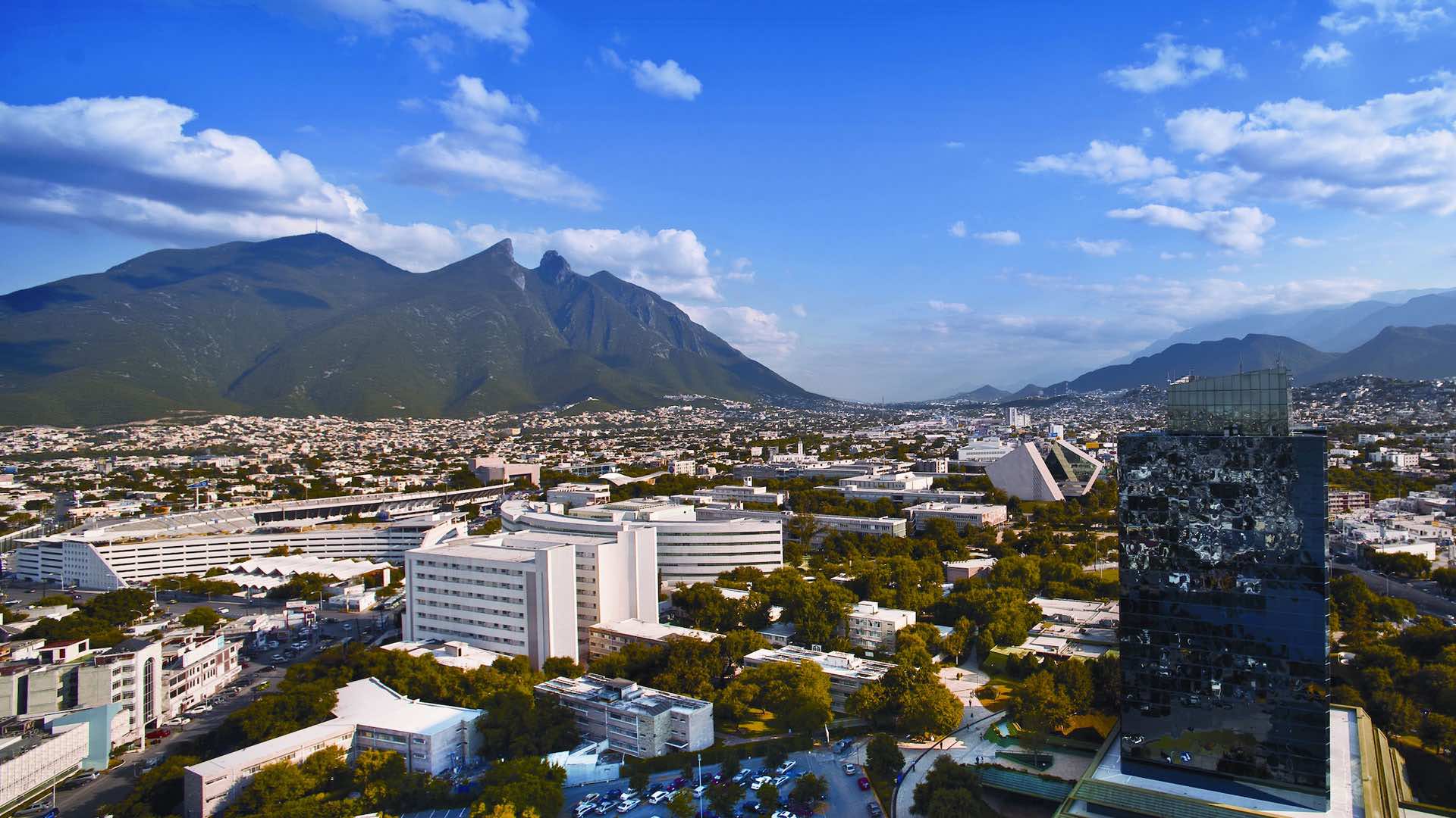 Vista Aérea Campus Monterrey