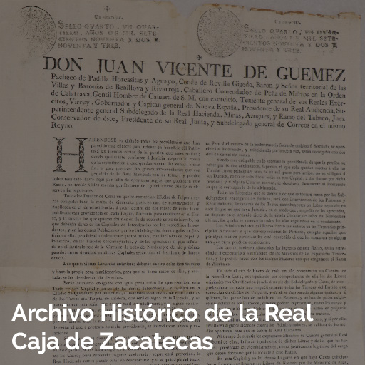 Archivo Histórico de la Real Caja de Zacatecas
