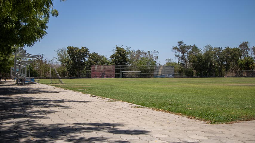 Campo deportivo de fútbol