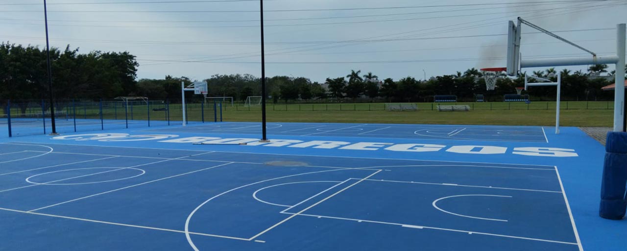 Canchas externas, Campus Tampico