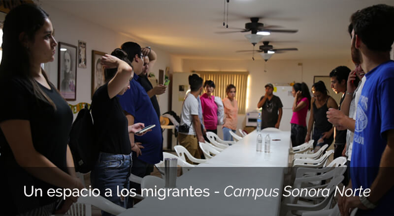 Semanas i, Un espacio a los migrantes, Campus Sonora Norte