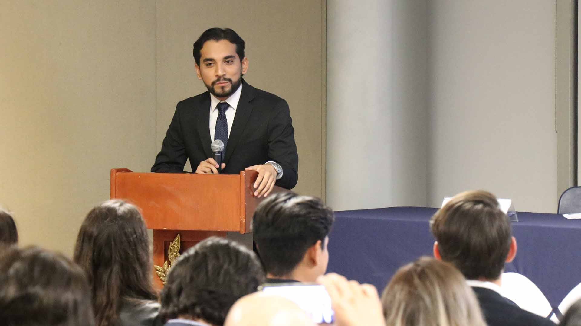 Ricardo García Martínez, alumno de Negocios del Tec campus Laguna