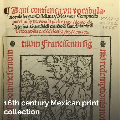 Colección Impresos mexicanos del siglo XVI