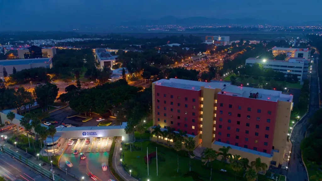 Vista Aérea Universidad en Guadalajara