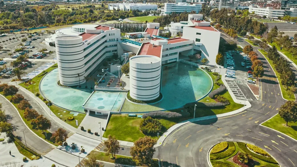 Vista aérea Campus Puebla