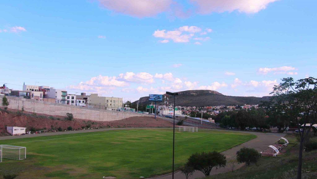 Cancha de soccer Tec de Monterrey campus Zacatecas