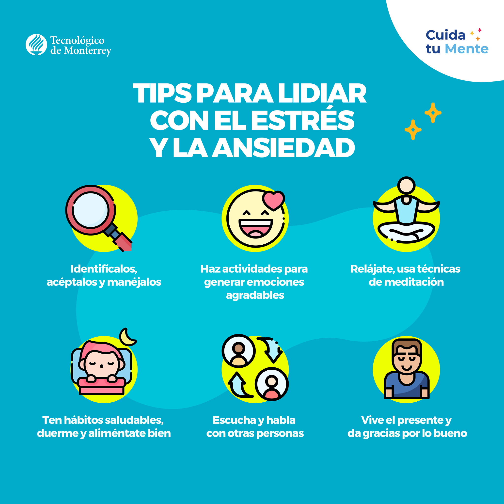 Estrés y Ansiedad, Covid-19, Tec de Monterrey